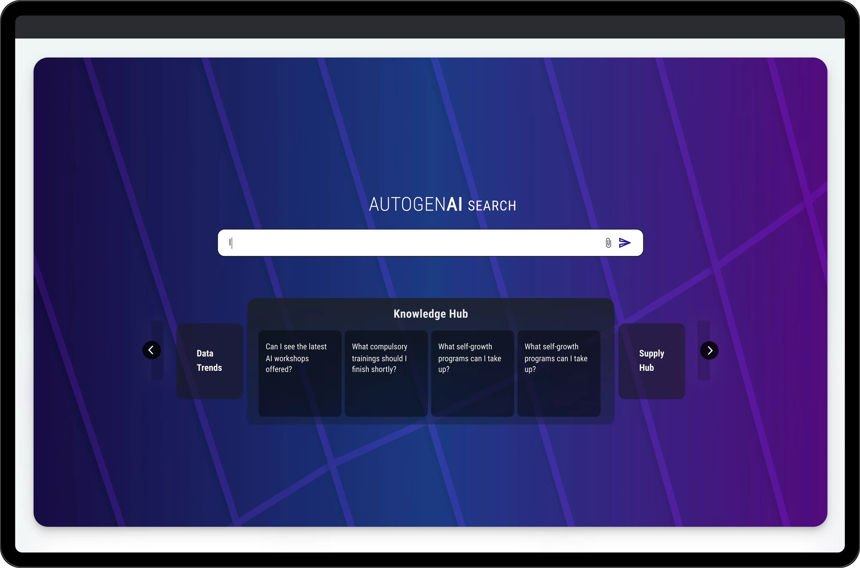 AI search tool